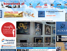 Tablet Screenshot of koszalinek.pl